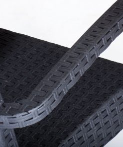 Sedia ecorattan Antracite Indiana Bica