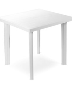 Tavolo componibile rettangolare bianco Fiocco Progarden