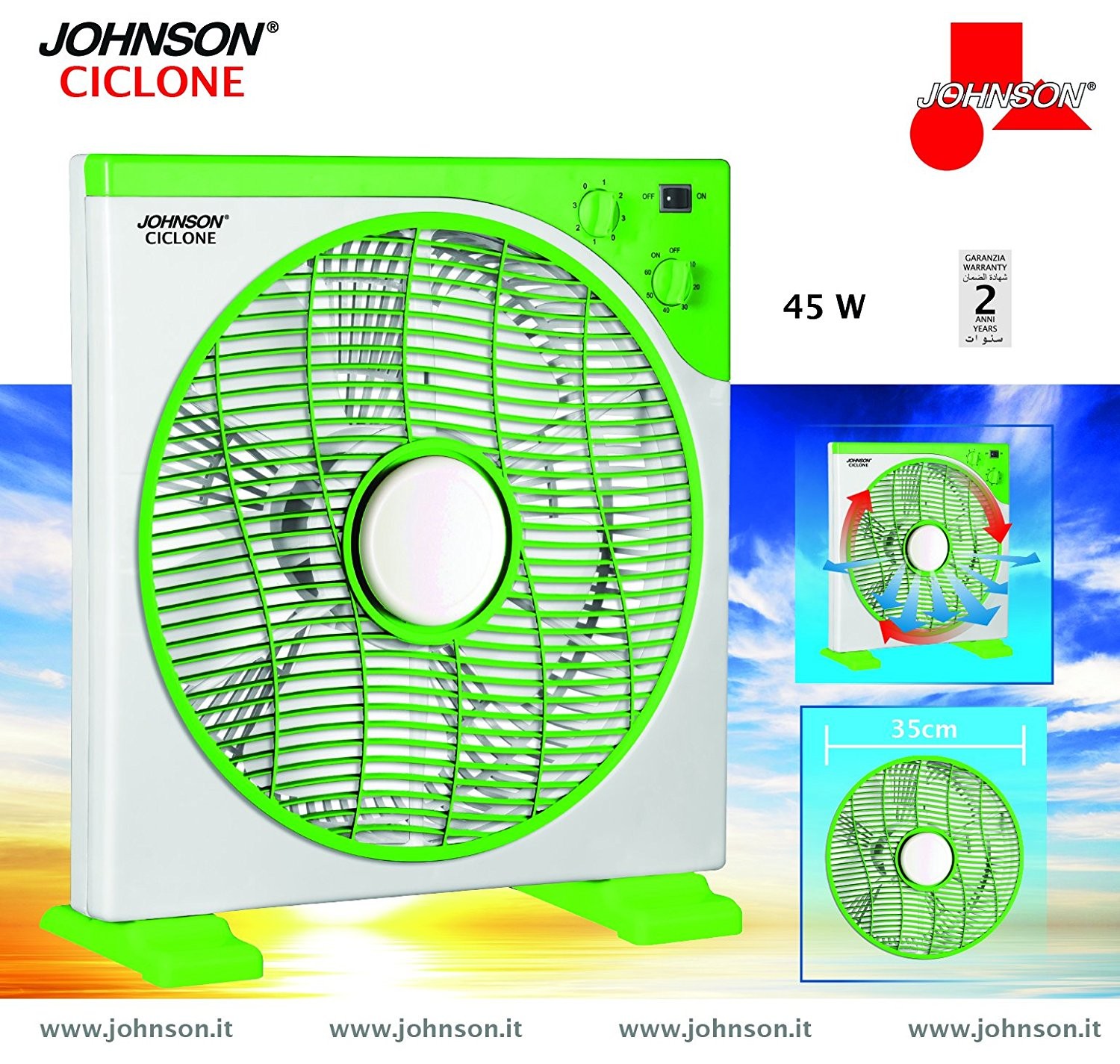 Ventilatore Ciclone Johnson