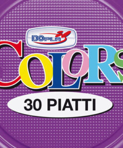 Alternative view of Dopla piatti piani colorati 25 pezzi