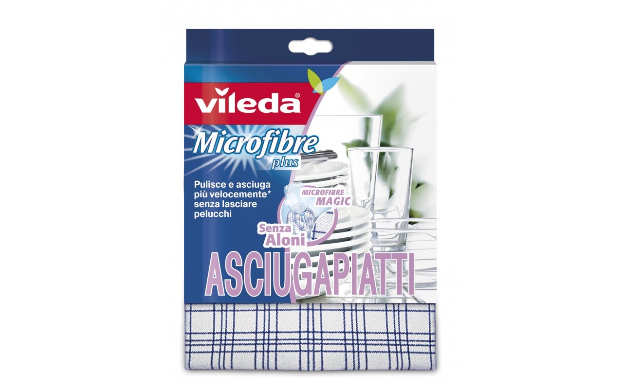Panno Microfibre Plus Asciugapiatti Vileda