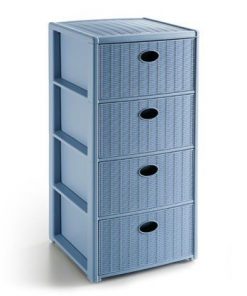 Stefanplast Cassettiera Elegance 4 cassetti