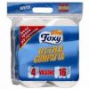 Carta Igienica Foxy Compatta 4 Rotoli