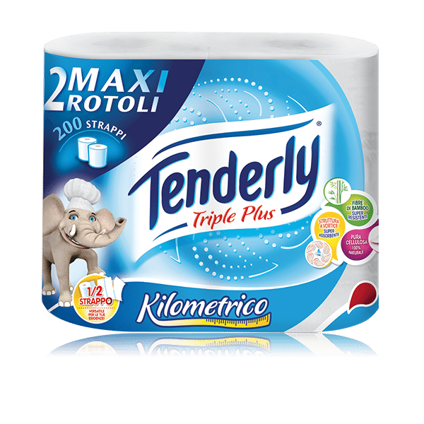 Tenderly Kilometrico Asciugoni 2 pezzi