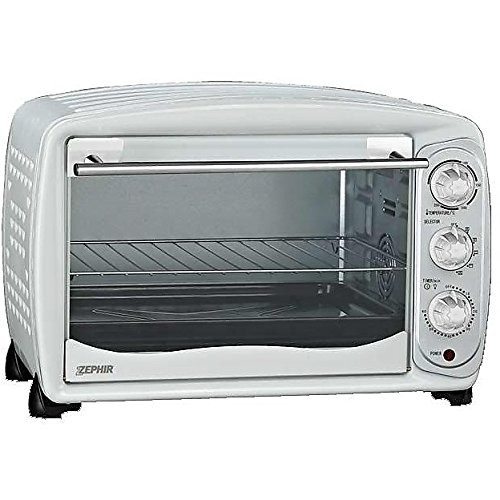Forno Elettrico Zephir ZHC32B 32 Litri, Acciaio, Bianco, 37x51x35 cm -  Piazza Mercato Casa