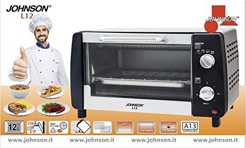 Forno Elettrico Johnson L12 800 W 12 lt - Piazza Mercato Casa