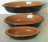 Pirofila Ovale cm 41 Tecnoceram