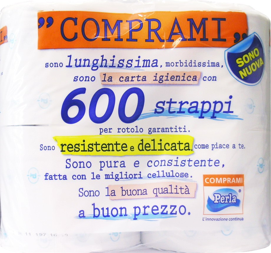 Carta Igienica Wepa Comprami 4 Rotoli