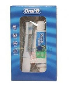 Kit da viaggio Oral B - Spazzolino e Dentifricio