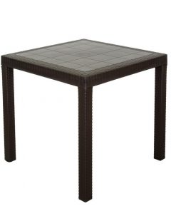 Tavolo Dallas Antracite Bica