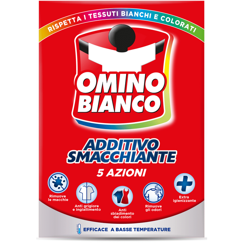 Omino Bianco 100 Additivo Totale Polvere 500 gr