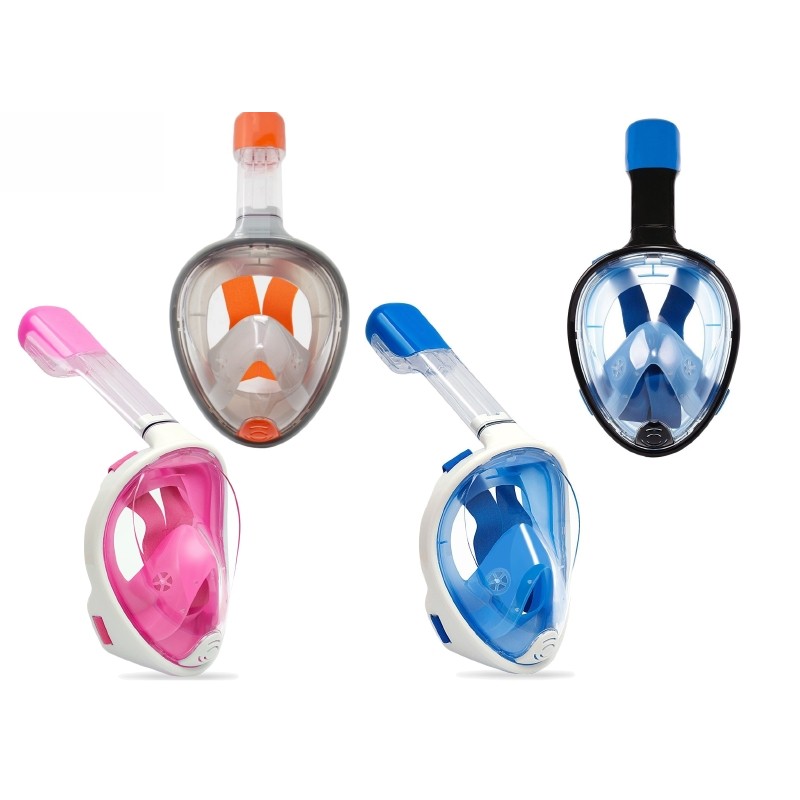 Maschera C/Boccaglio Full Mask Tg.L/Xl Bl851