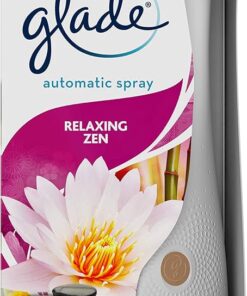 Glade Automatic Spray Deodorante per Ambienti Relaxing Zen Erogatore più Ricarica da 269 ml