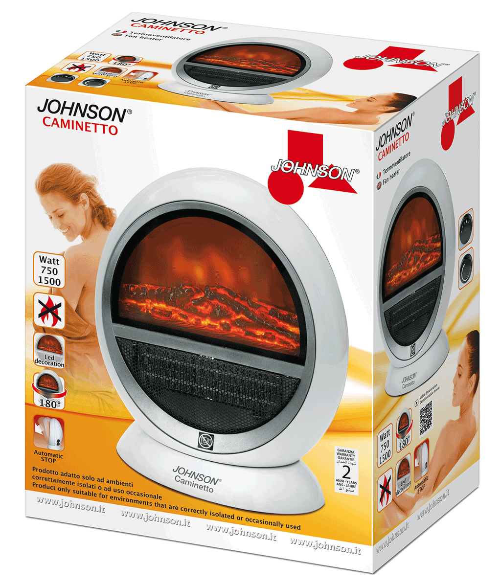 Johnson Caminetto Termoventilatore