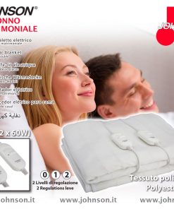 Johnson Sonno matrimoniale Scaldaletto elettrico