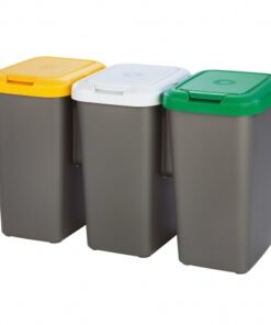 Tontarelli Trio Pattumiera Differenziata 25 lt