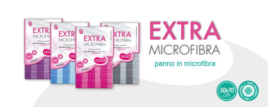 Dealo Panno Microfibra Extra Bicolore 50x70