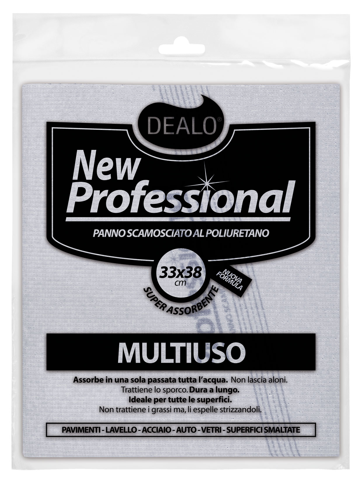 Dealo panno scamosciato new professional 33x38
