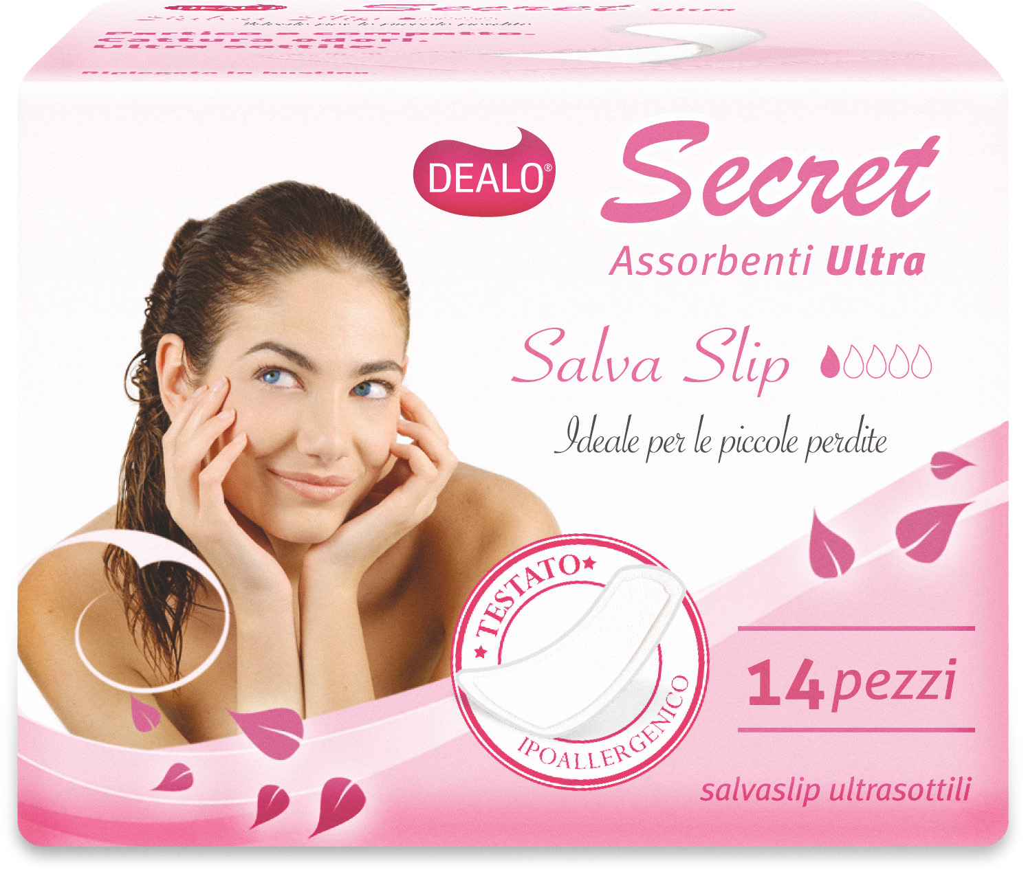 Dealo Secret salvaslip 14 pezzi