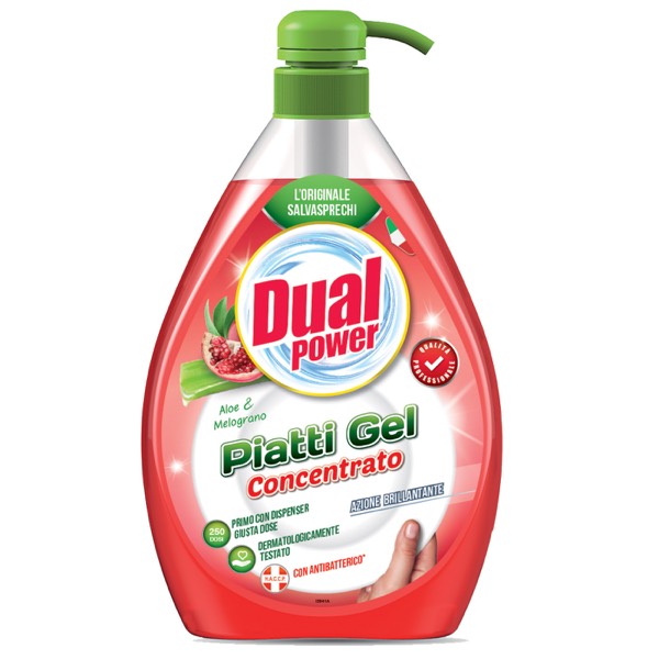 Dual Power Piatti Gel Concentrato 1 lt - immagine 2