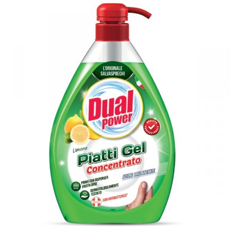 Dual Power Piatti Gel Concentrato 1 lt