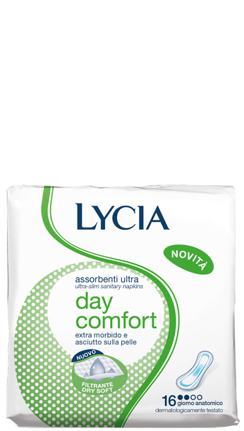 Lycia Assorbenti Ultra Day Comfort Anatomico 16 pezzi