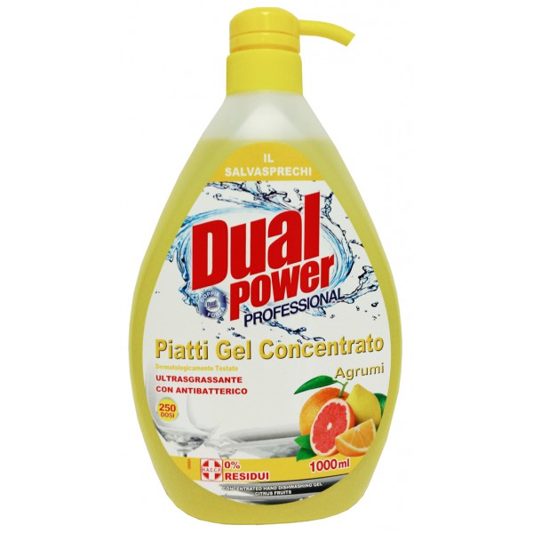 Dual Power Piatti Gel Concentrato 1 lt - immagine 4