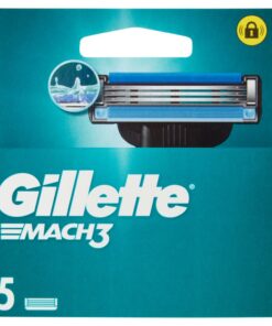 Gillette Mach3 Lamette di Ricarica 5 pezzi