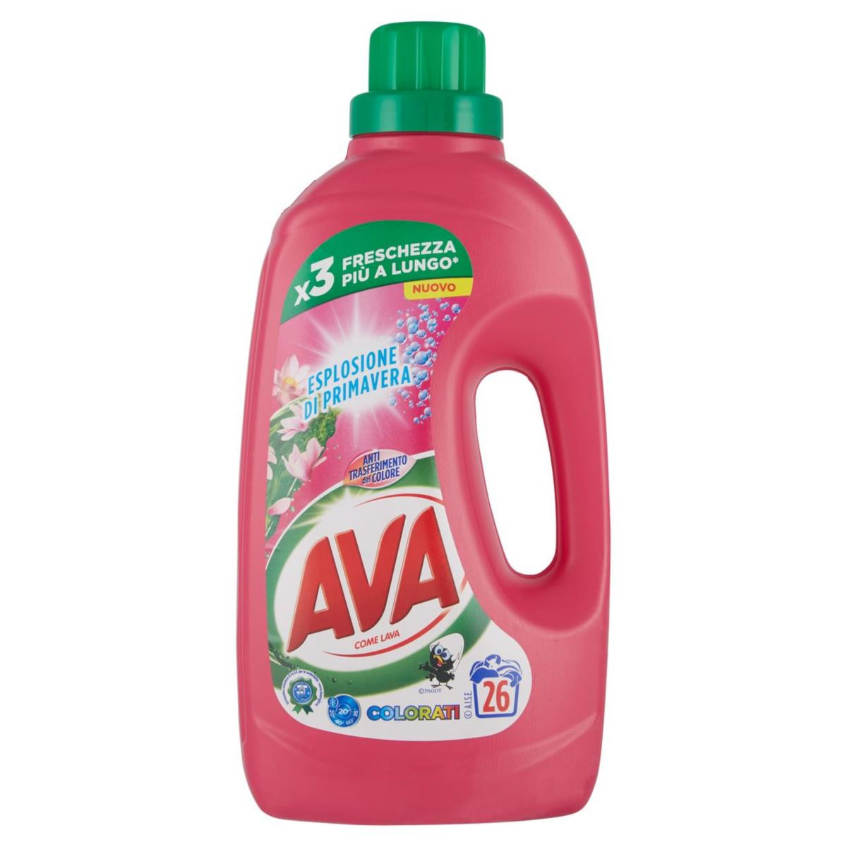 Ava Detersivo Liquido Esplosione di Primavera 26 Lavaggi 1,3 lt