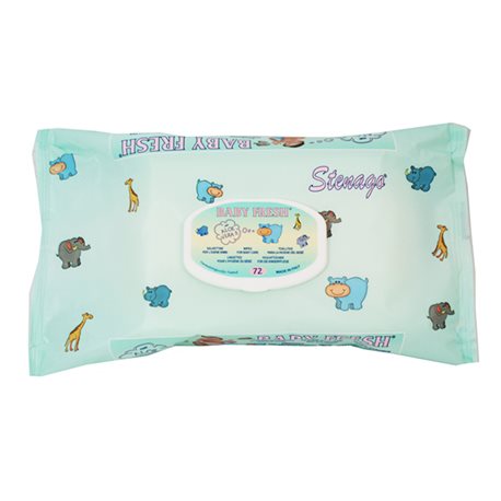 Baby fresh Salviettine detergenti 72 pezzi
