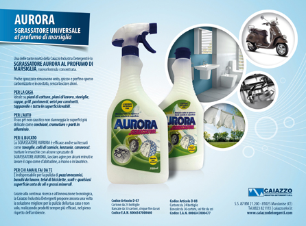Aurora Grassatore al Profumo Di Marsiglia Spray 780 ml