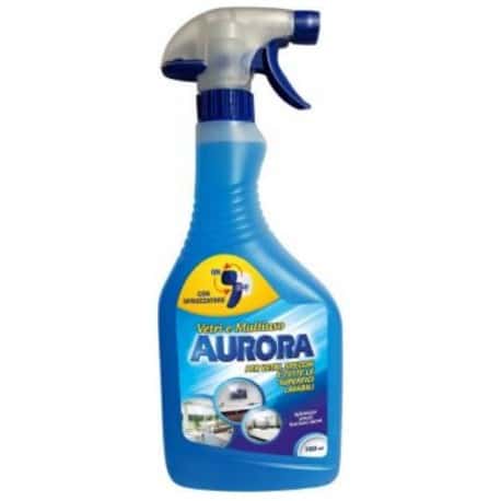 Aurora Vetri e Multiuso Spray 780 ml - Piazza Mercato Casa