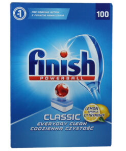 Finish Powerball Pastiglie Lavastoviglie Classic Regular 100 Tabs Limone
