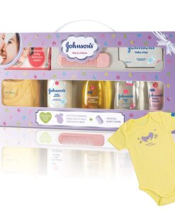 Johnson's Baby Care Confezione Regalo con Tutina 8 pezzi