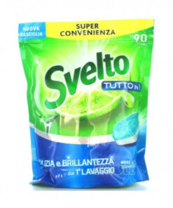Svelto Tabs 90 Lavaggi Tutto In 1 Limone