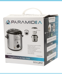 Friggitrice in acciaio inox 1,5 lt FRG1500 Pyramidea - immagine 3