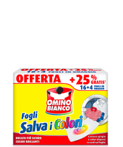 Omino Bianco Fogli Salva i Colori 16 fogli