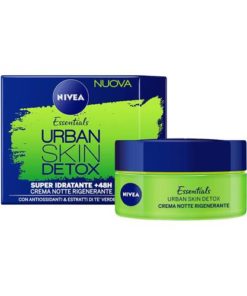 Nivea Urban Skin Detox Super Idratante +48h Crema Notte