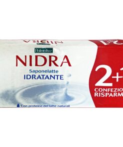 Nidra Saponette Latte Neutro 3 pezzi 90 gr.