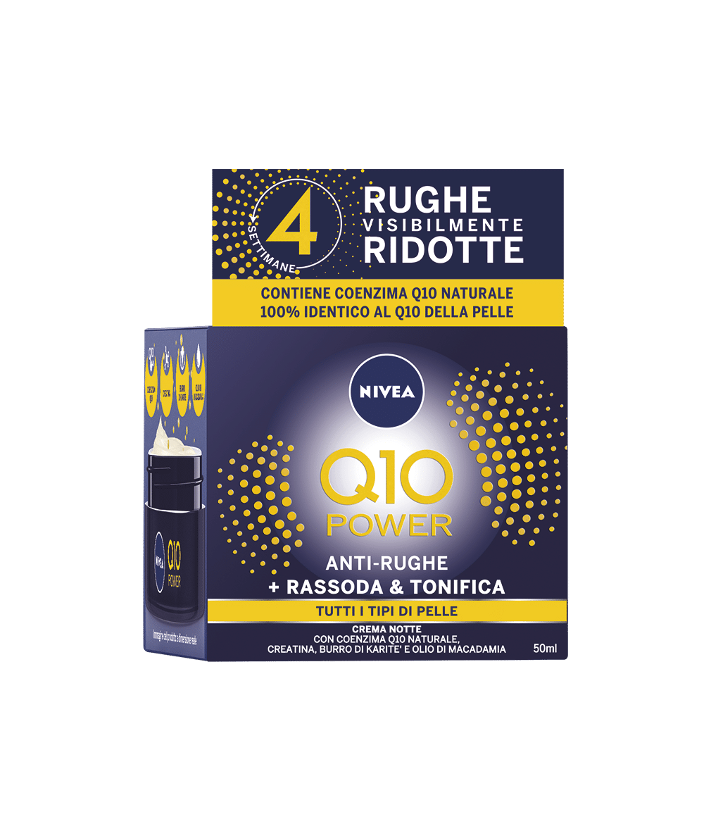 Nivea Q10 Power Anti-Rughe Rassoda e Tonifica Crema Notte 50 ml