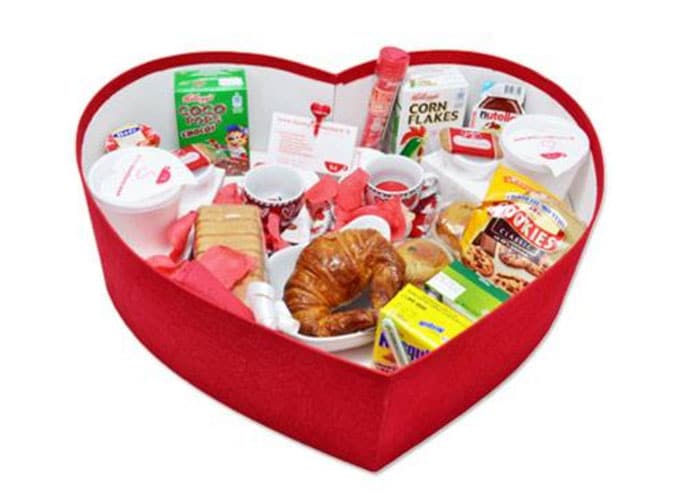 Scatola per Colazione a domicilio a forma di cuore - immagine 4