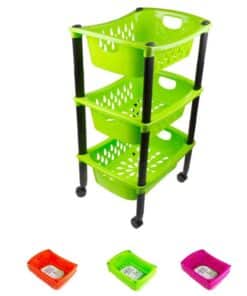 Digiplast Goccia Carrello portafrutta 3 piani