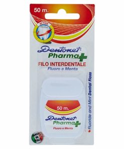Dentonet Pharma+ Filo Interdentale Fluoro e Menta 50 m