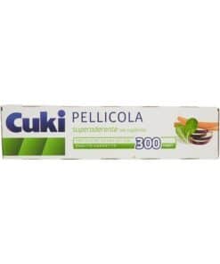 Cuki Pellicola Superaderente con taglierina 300 mt