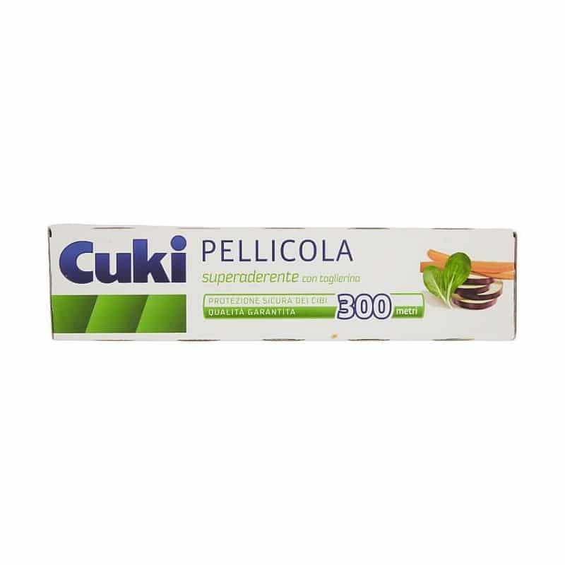 Cuki Pellicola Superaderente con taglierina 300 mt