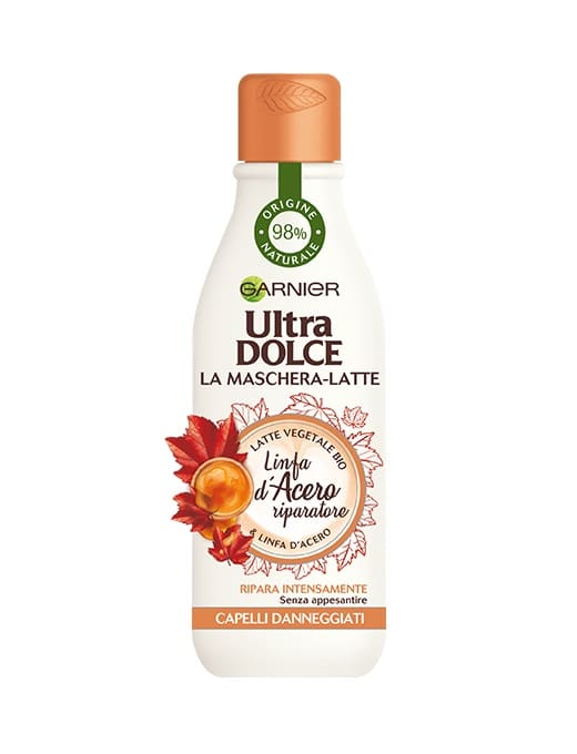 Garnier Ultra Dolce Capelli Maschera Latte 250 ml - immagine 4