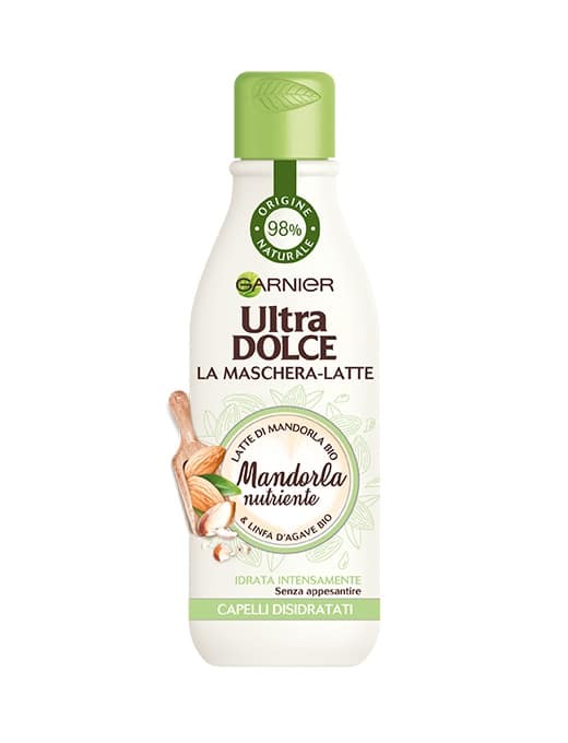 Garnier Ultra Dolce Capelli Maschera Latte 250 ml - immagine 2