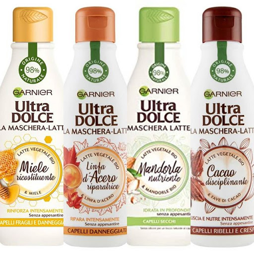 Garnier Ultra Dolce Capelli Maschera Latte 250 ml