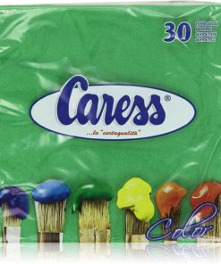 Caress Tovaglioli Colorati 33 x 33 doppiovelo 30 pezzi