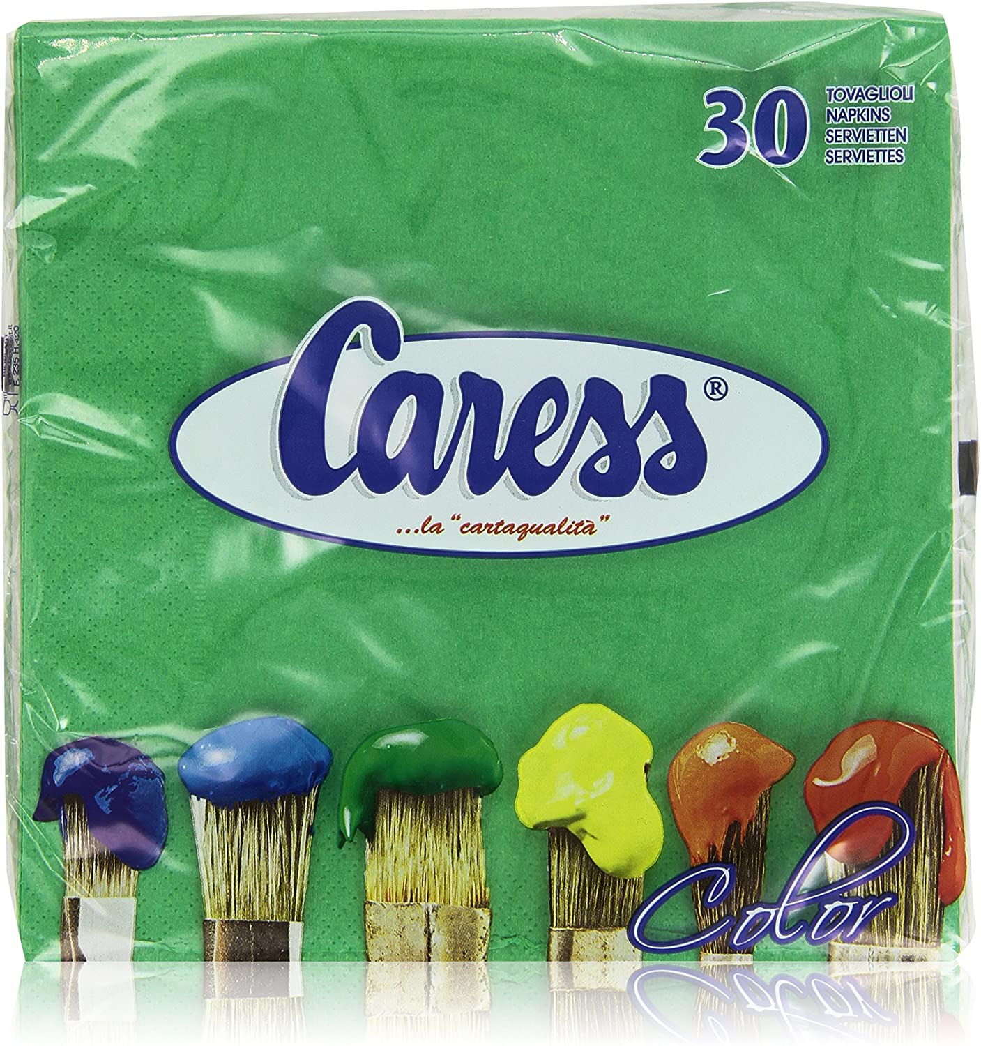 Caress Tovaglioli Colorati 33 x 33 doppiovelo 30 pezzi